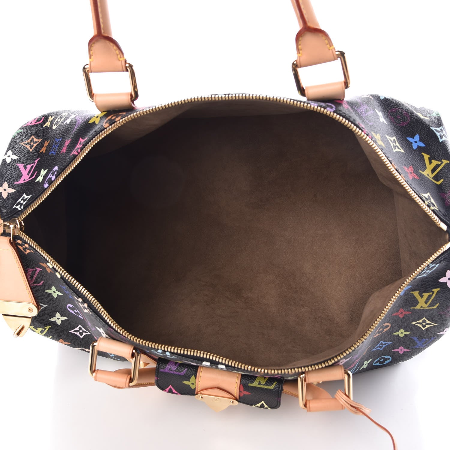 Louis Vuitton Monogram Multicolor Keepall 45 Black 5 of 6