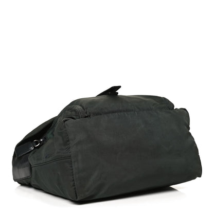 Prada Nylon Vela Small Hunting Bag Green 3 of 10