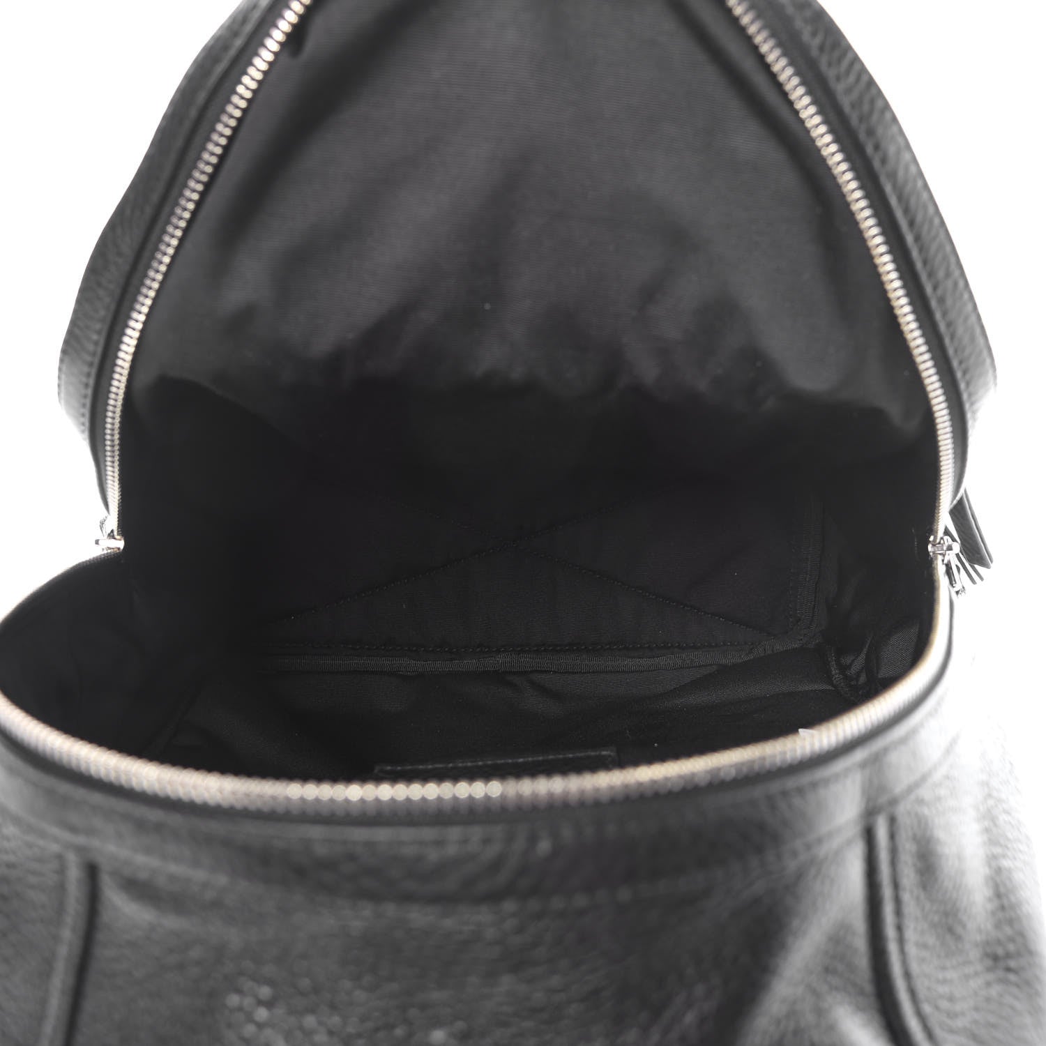 Marc Jacobs Pebbled Calfskin Biker Backpack Black 5 of 10