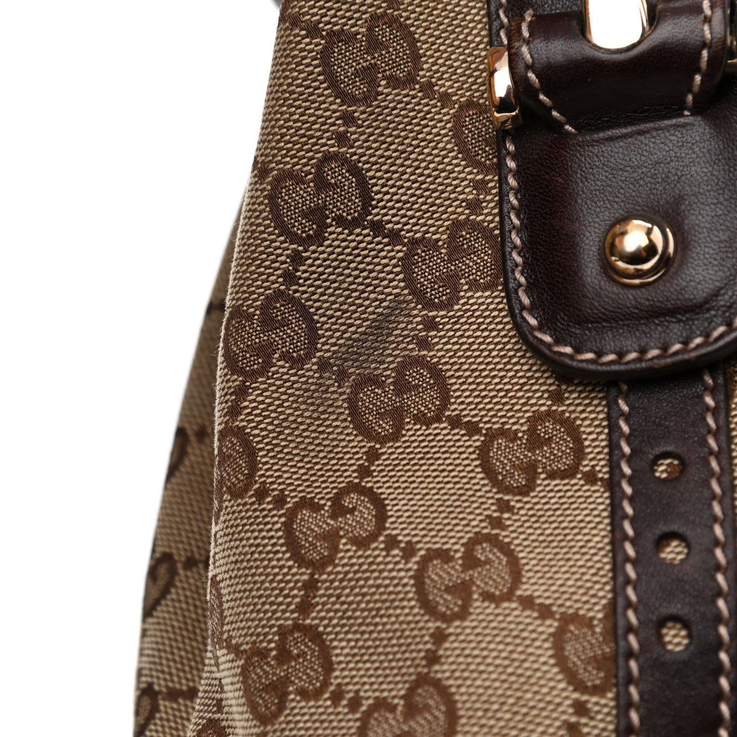 Gucci Monogram Small Pelham Shoulder Bag Dark Brown 11 of 15