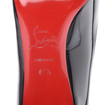 Christian Louboutin Patent You You 85 Pumps 37.5 Black 6 of 9