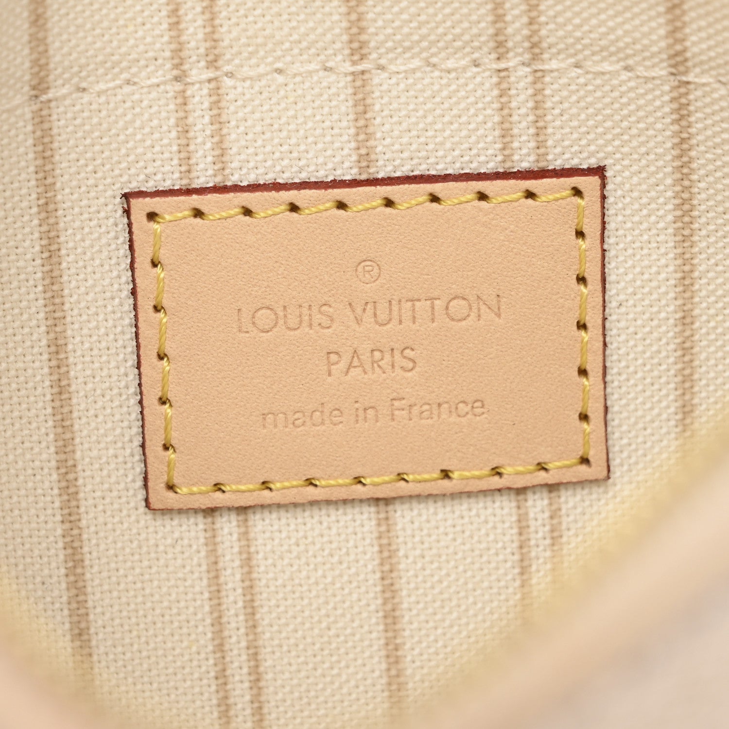 Louis Vuitton Damier Azur Neverfull PM Pochette 6 of 7
