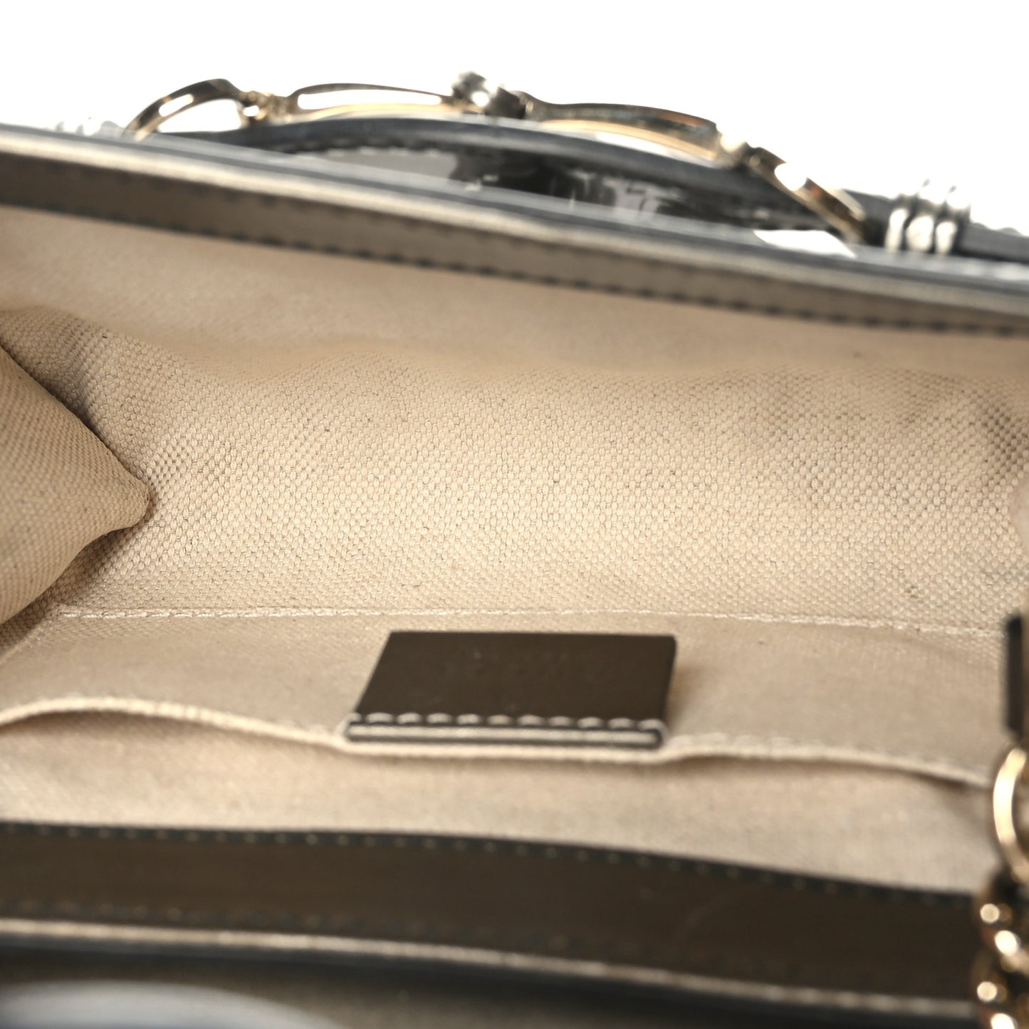 Shine Guccissima Mini Emily Chain Shoulder Bag Sasso