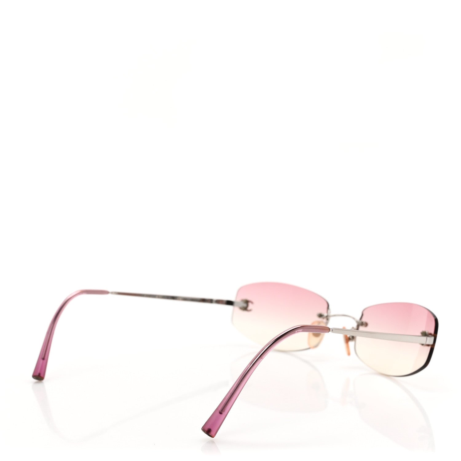 Chanel Metal CC Logo Sunglasses 4002 Pink 4 of 7