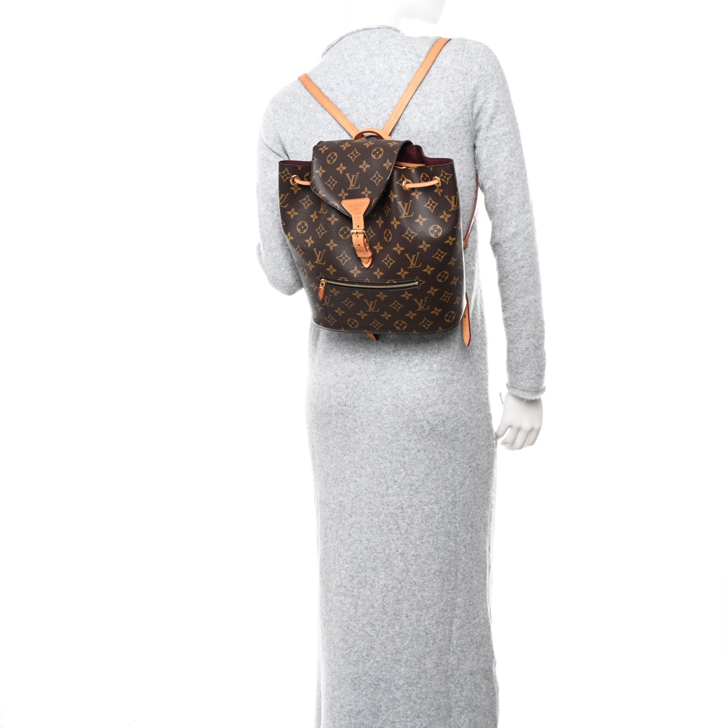 Louis Vuitton Monogram Montsouris NM Backpack 2 of 11