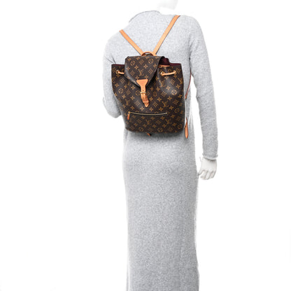 Louis Vuitton Monogram Montsouris NM Backpack 2 of 11