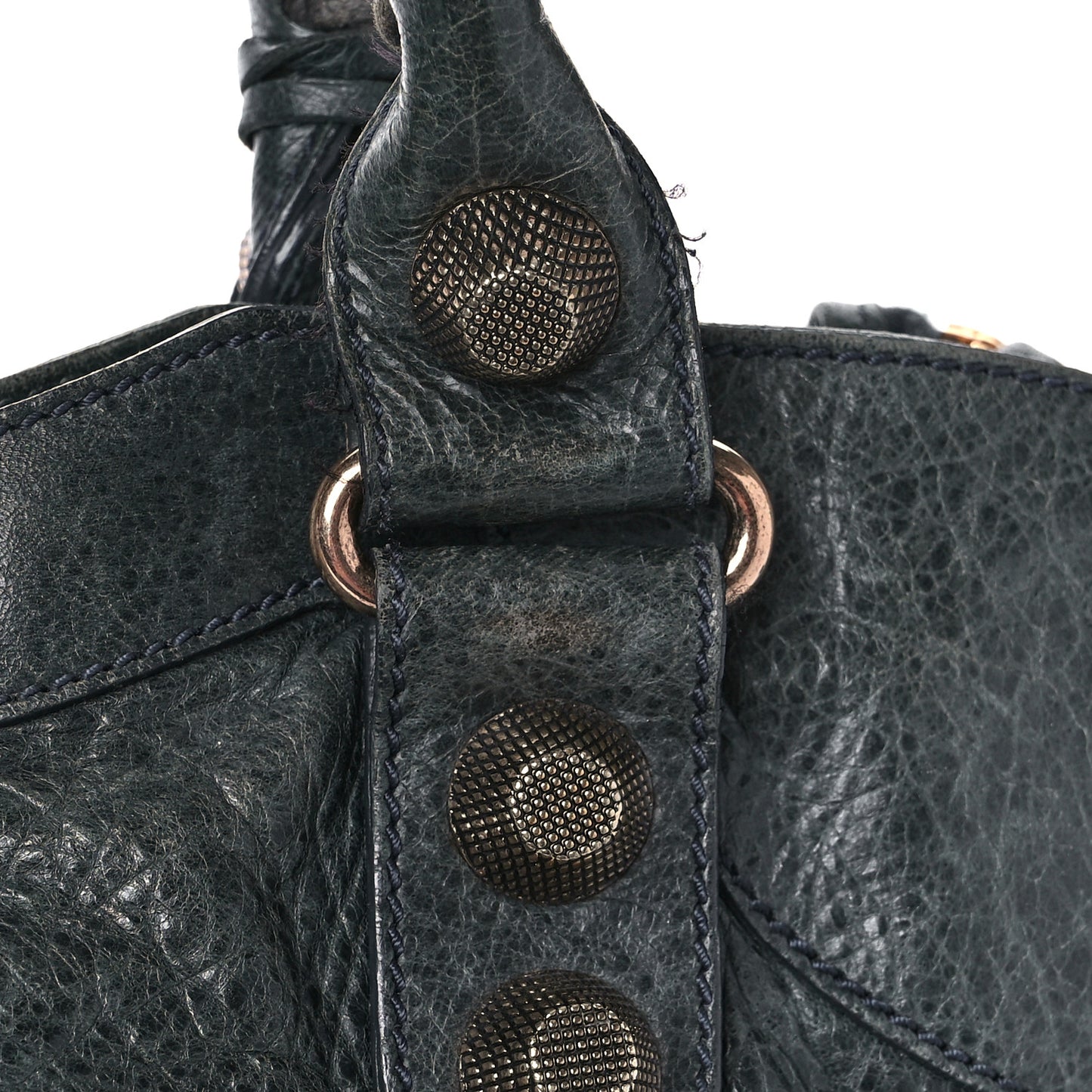 Agneau Giant 21 Rose Gold Hardware City Anthracite