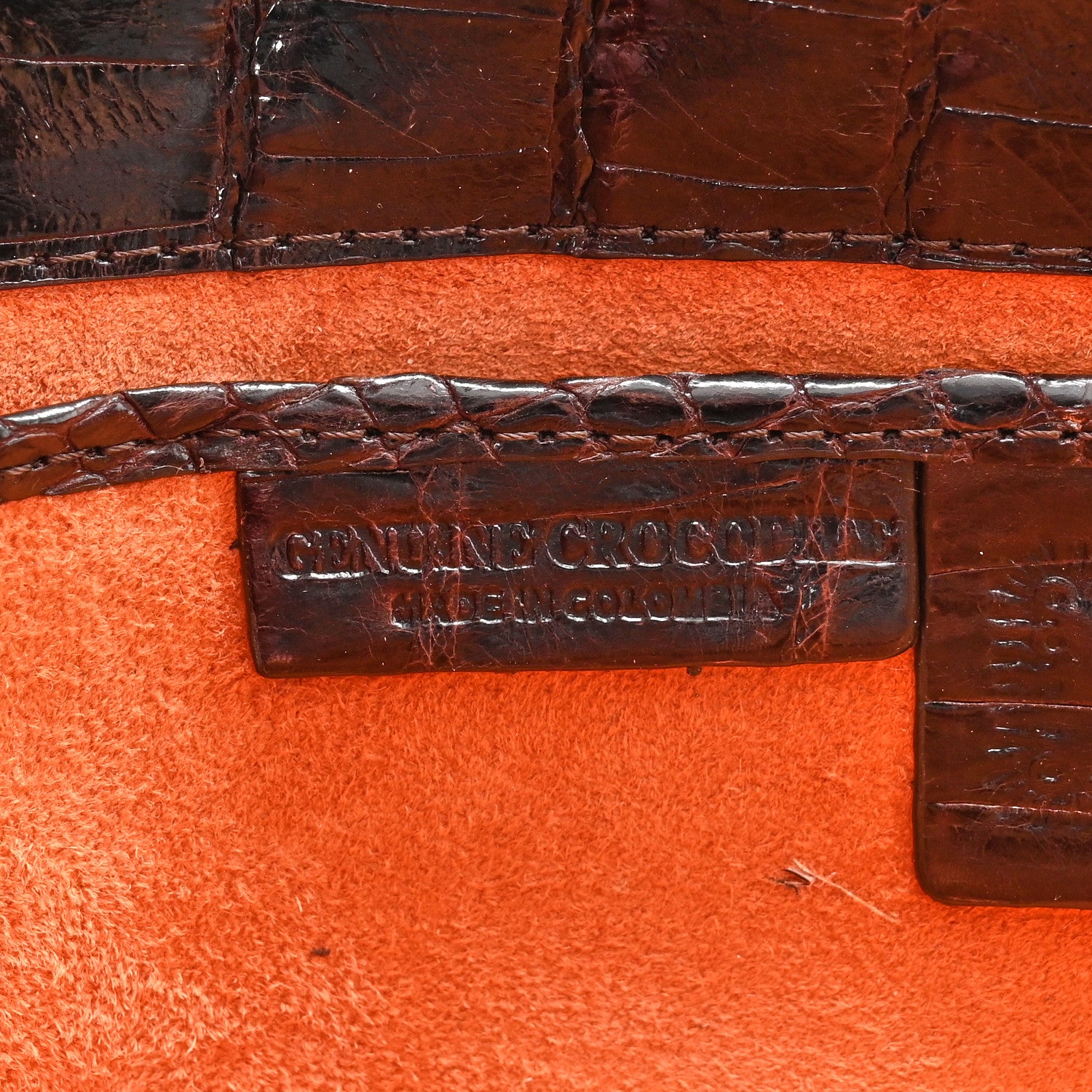 Nancy Gonzalez Crocodile Clutch Brown 5 of 6