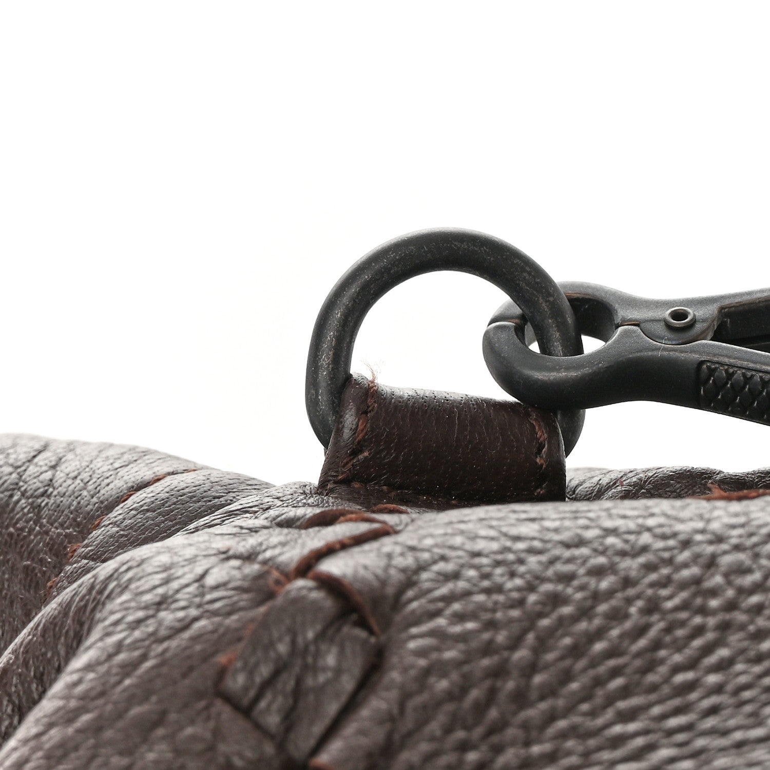 Bottega Veneta Cervo Intrecciato Satchel Ebano 16 of 17