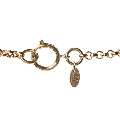 Chanel CC Chain Pendant Necklace Gold 4 of 4
