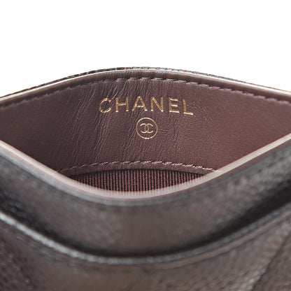 Chanel Caviar Quilted Card Holder Black 6 of 9