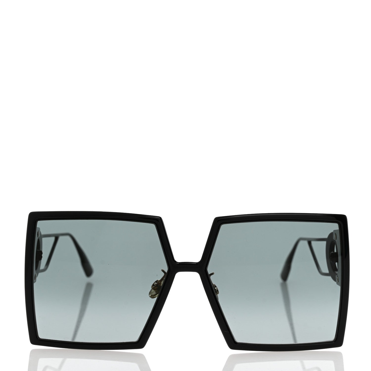 Christian Dior Square 30 Montaigne Sunglasses Black 2 of 6