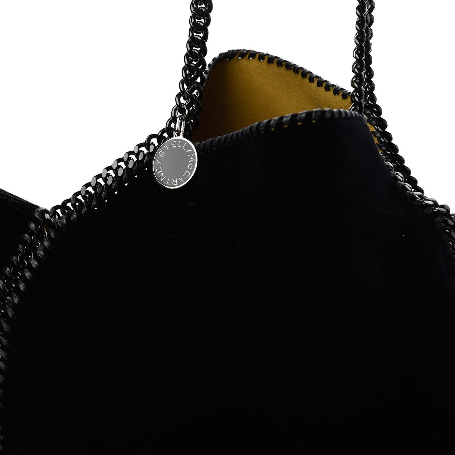 Velvet Falabella Reversible Tote Black