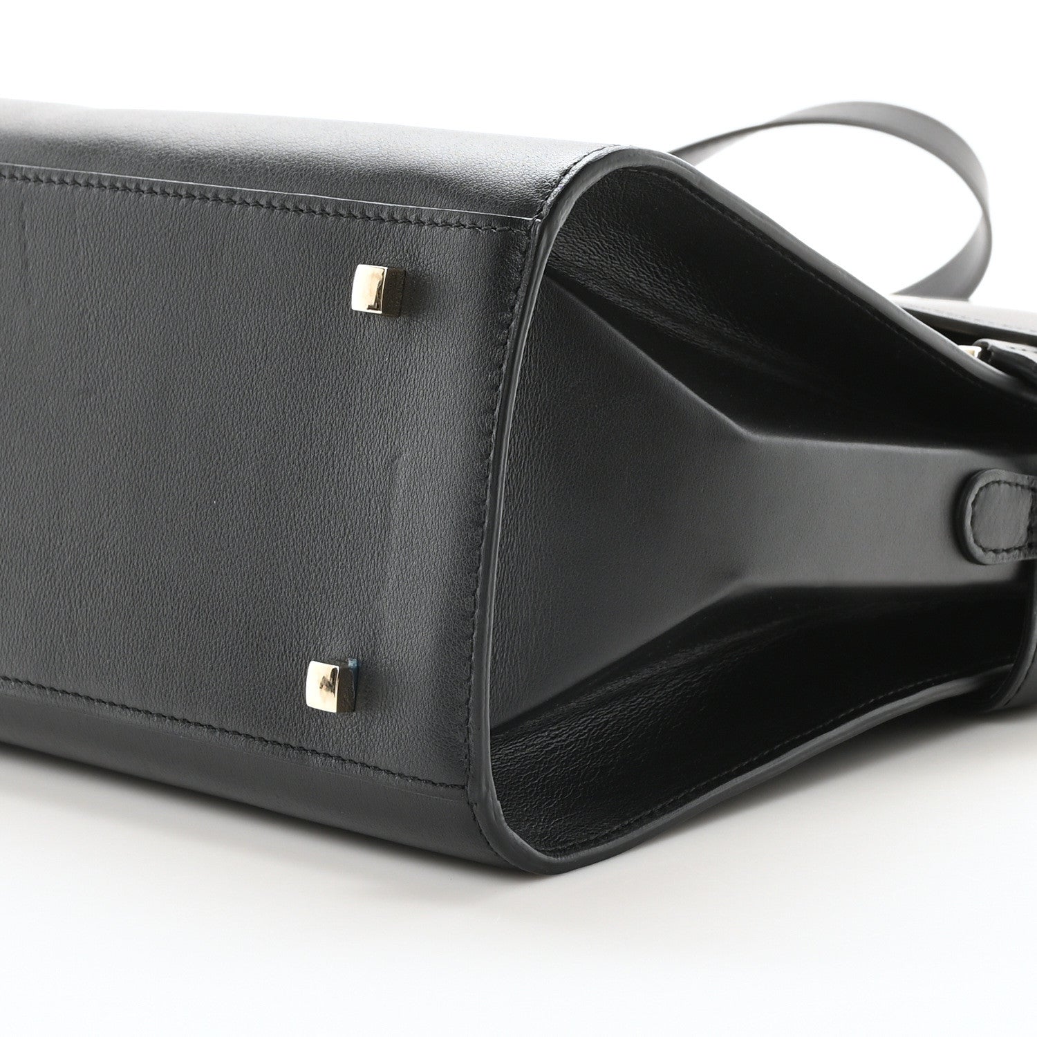 Delvaux Smooth Calfskin GM Tempete Satchel Black 11 of 11