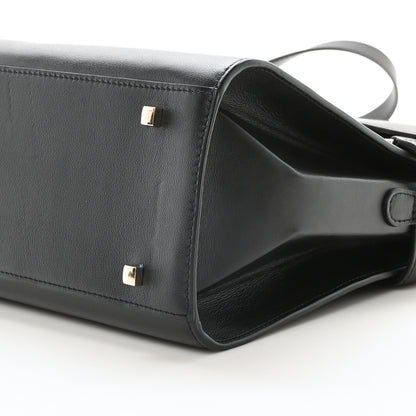 Delvaux Smooth Calfskin GM Tempete Satchel Black 11 of 11