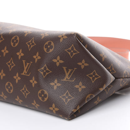 Louis Vuitton Monogram Beaubourg Hobo Mini Bordeaux Red Peach Safran Blue Jean Blue 9 of 10