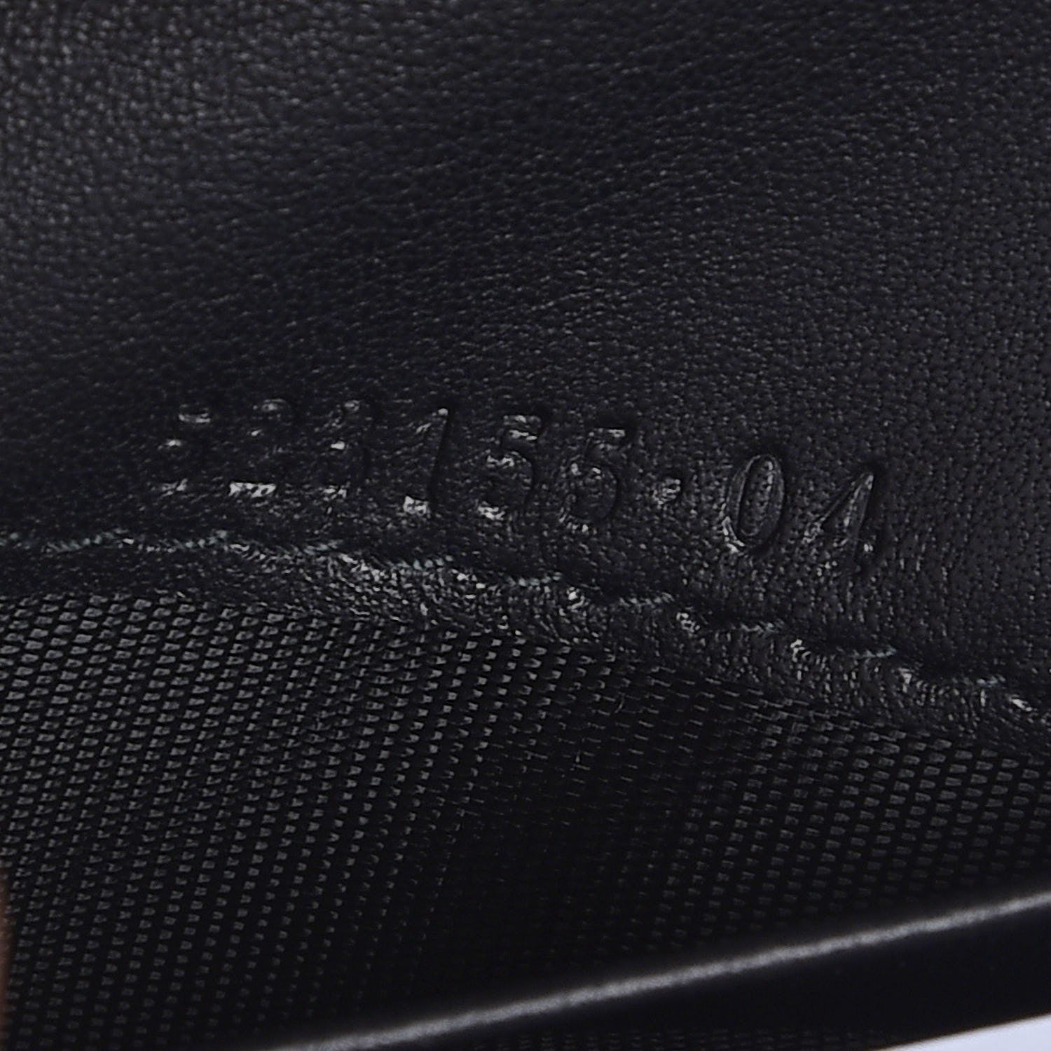 Gucci Crocodile GG Marmont Card Case Black 7 of 7