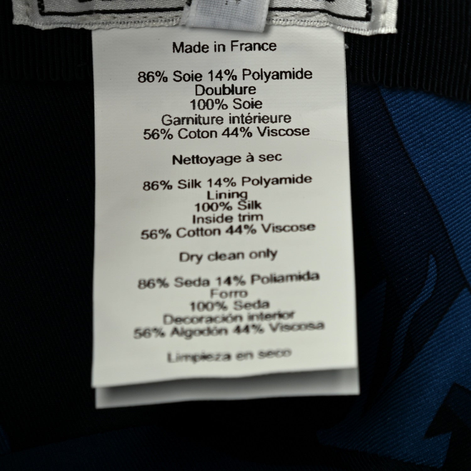 Hermes Silk Woven Dragons Funk Hat 59 Black 8 of 8