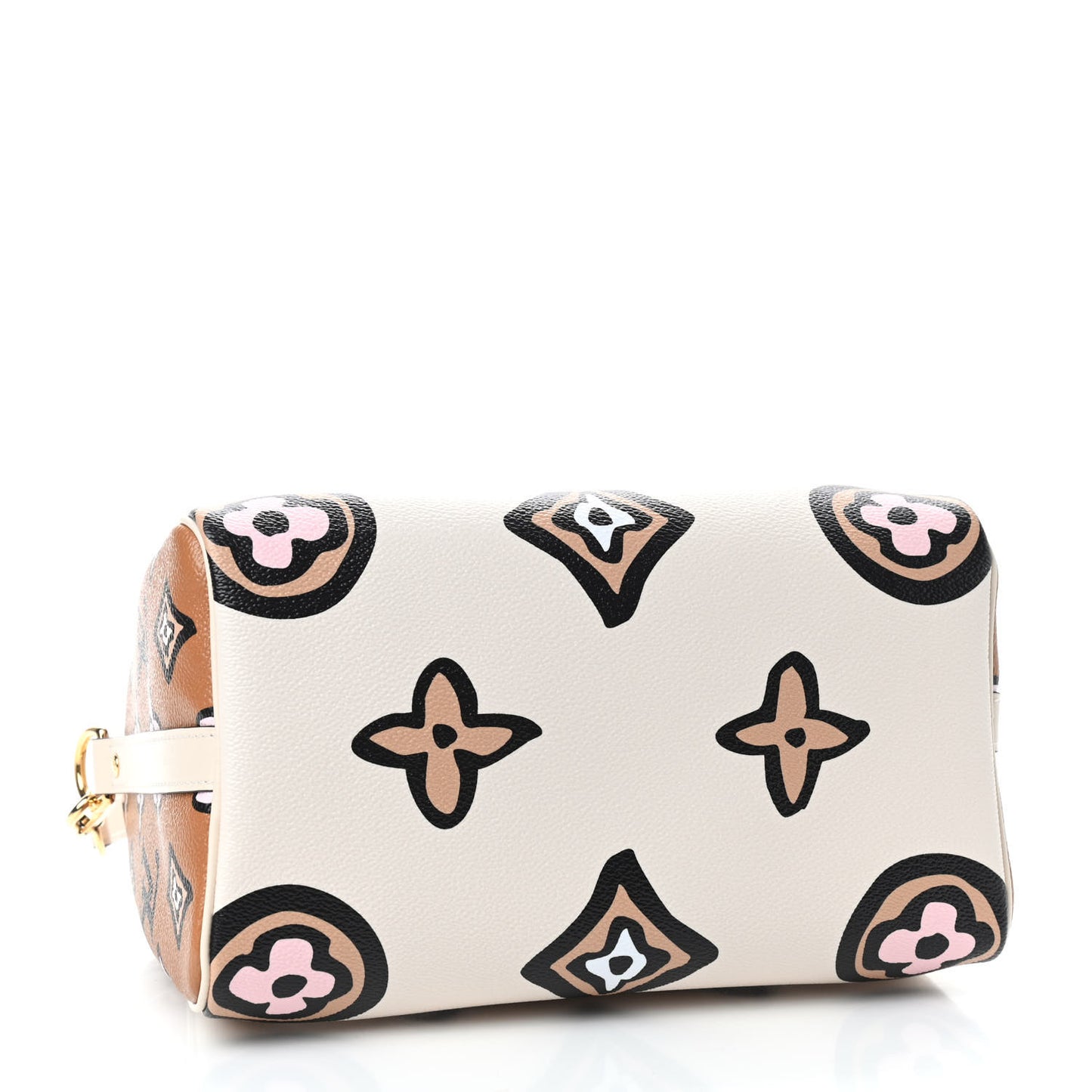 Monogram Giant Wild At Heart Speedy Bandouliere 25 Creme