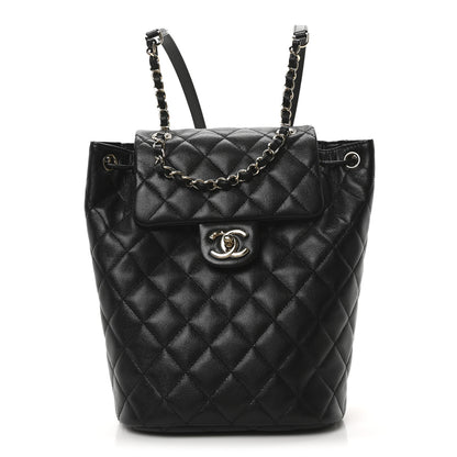 Chanel Caviar Quilted Urban Spirit Backpack Black 1 of 10