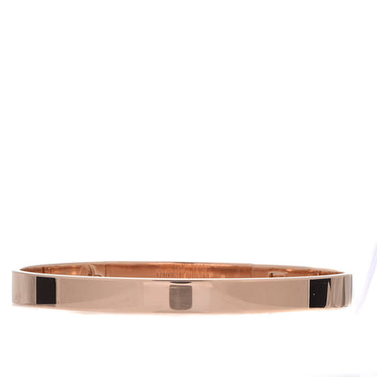Hermes 18K Rose Gold Diamond PM Collier De Chien Bracelet ST 4 of 6