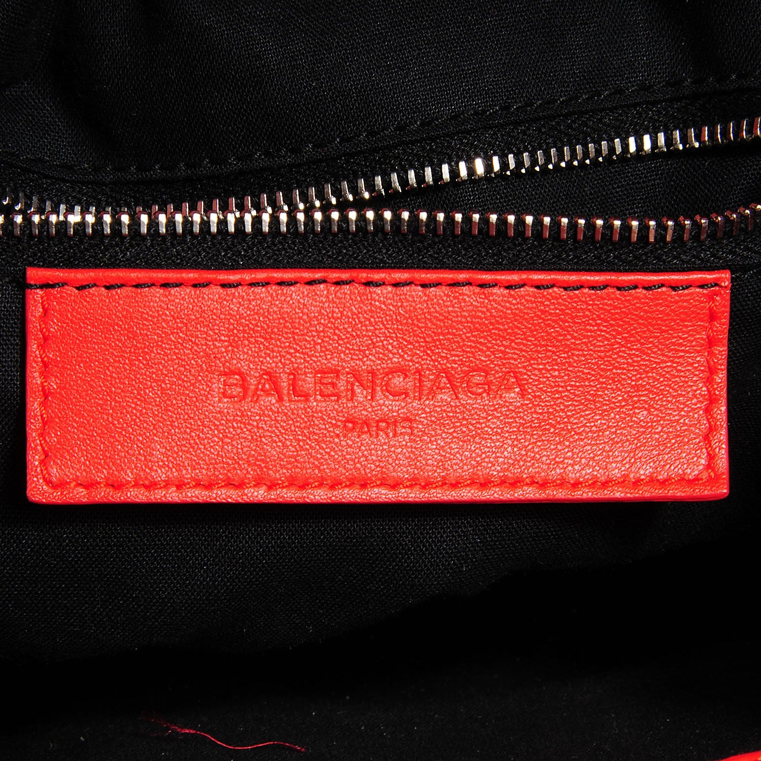 Balenciaga Matte Goatskin Rubber Covered Classic Hardware Mini Pompon Rouge Coquelicot Rouge Braise 10 of 13