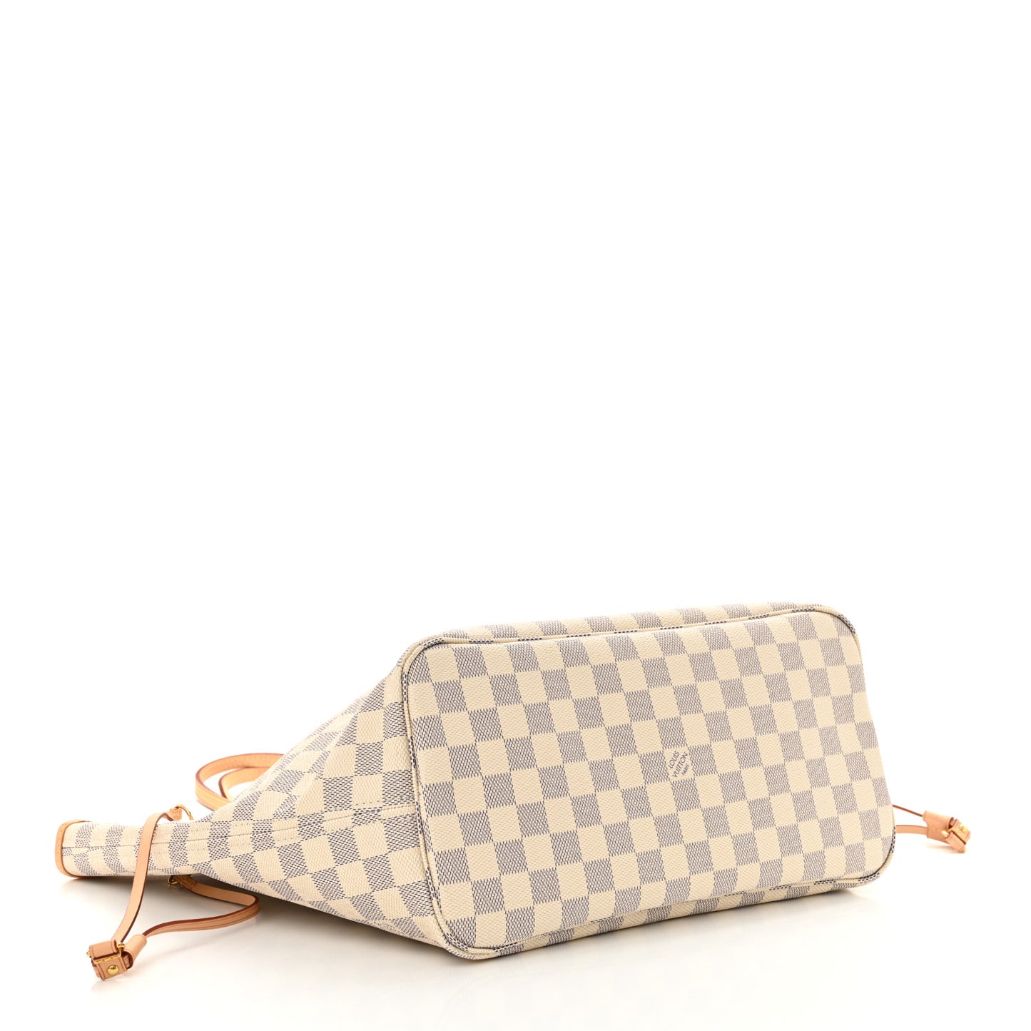 Damier Azur Neo Neverfull MM Rose Ballerine