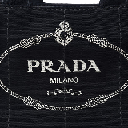 Prada Canapa Small Logo Tote Black 10 of 11