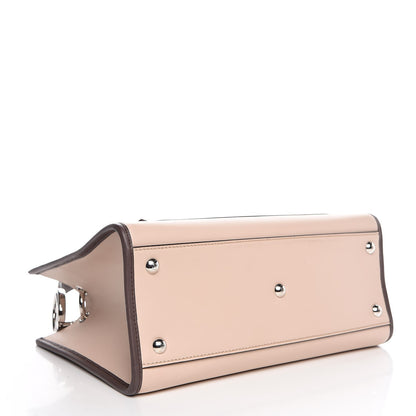 Fendi Vitello Century Opaco F is Fendi Bi-Color Small Runaway Satchel Soap Moresco 5 of 8