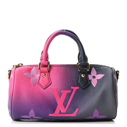 Louis Vuitton Monogram Giant Spring In The City Papillon BB Midnight Fuchsia 1 of 9