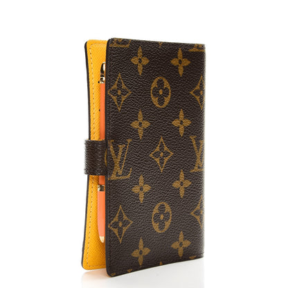 Louis Vuitton Monogram Groom Small Ring Agenda Cover with Pen Yellow 3 of 7