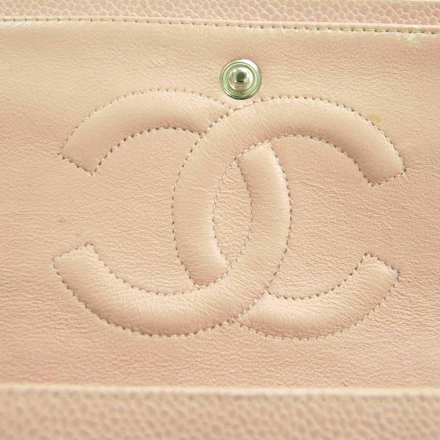 Chanel Caviar Medium Double Flap Pink SHW 7 of 10