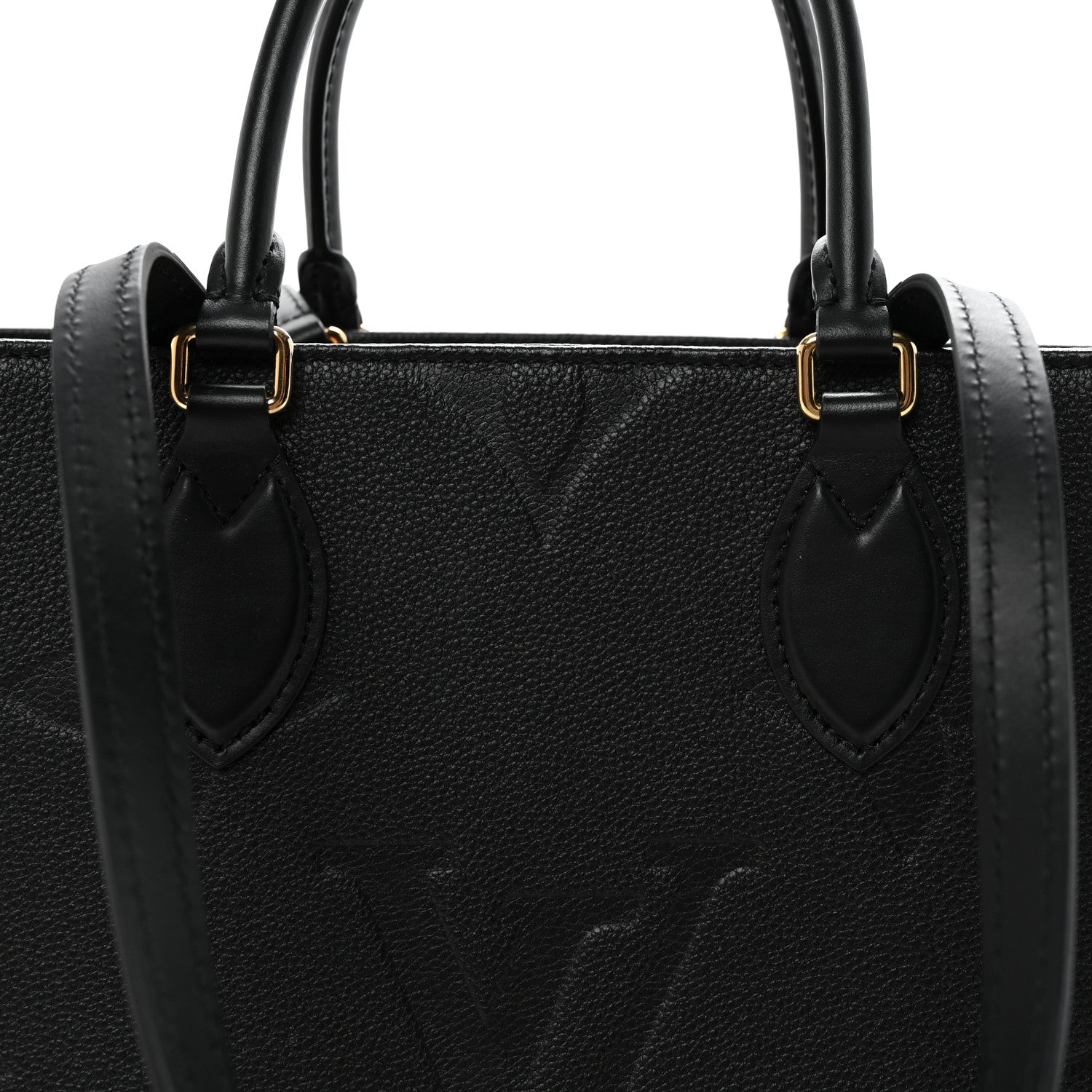 Louis Vuitton Empreinte Monogram Giant Onthego MM Black 7 of 9