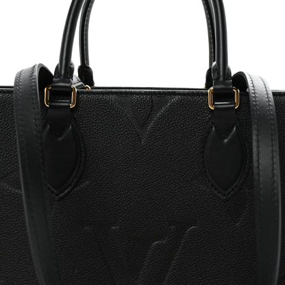 Louis Vuitton Empreinte Monogram Giant Onthego MM Black 7 of 9