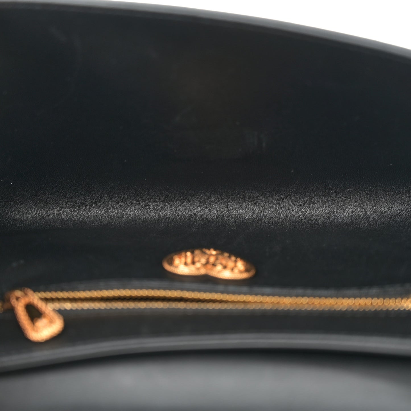 Calfskin Medium Devotion Crossbody Bag Black