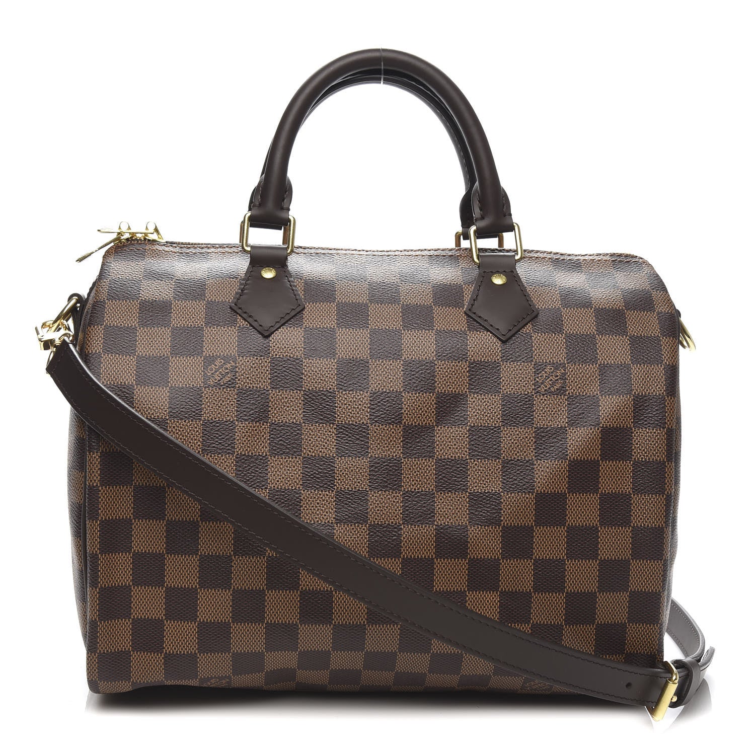 Louis Vuitton Damier Ebene Speedy Bandouliere 30 1 of 10