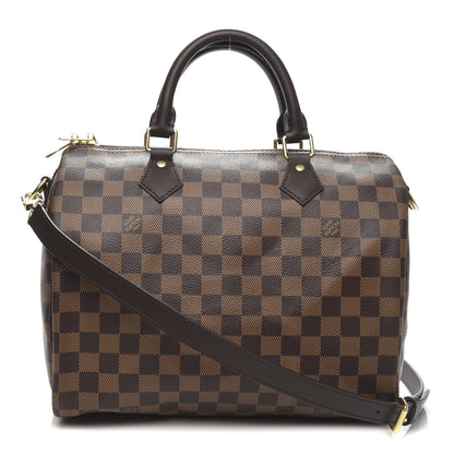 Louis Vuitton Damier Ebene Speedy Bandouliere 30 1 of 10