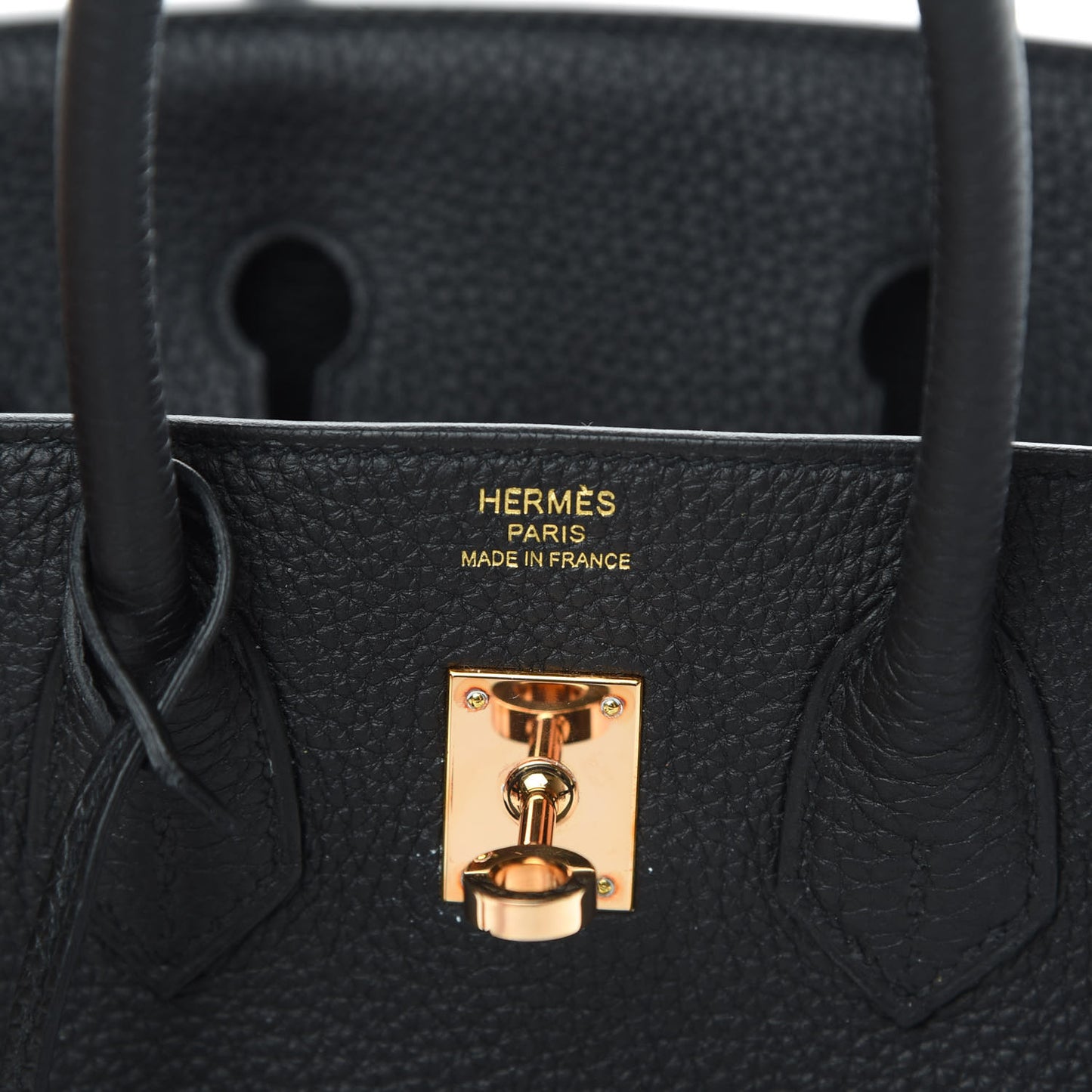 Togo Birkin 25 Black