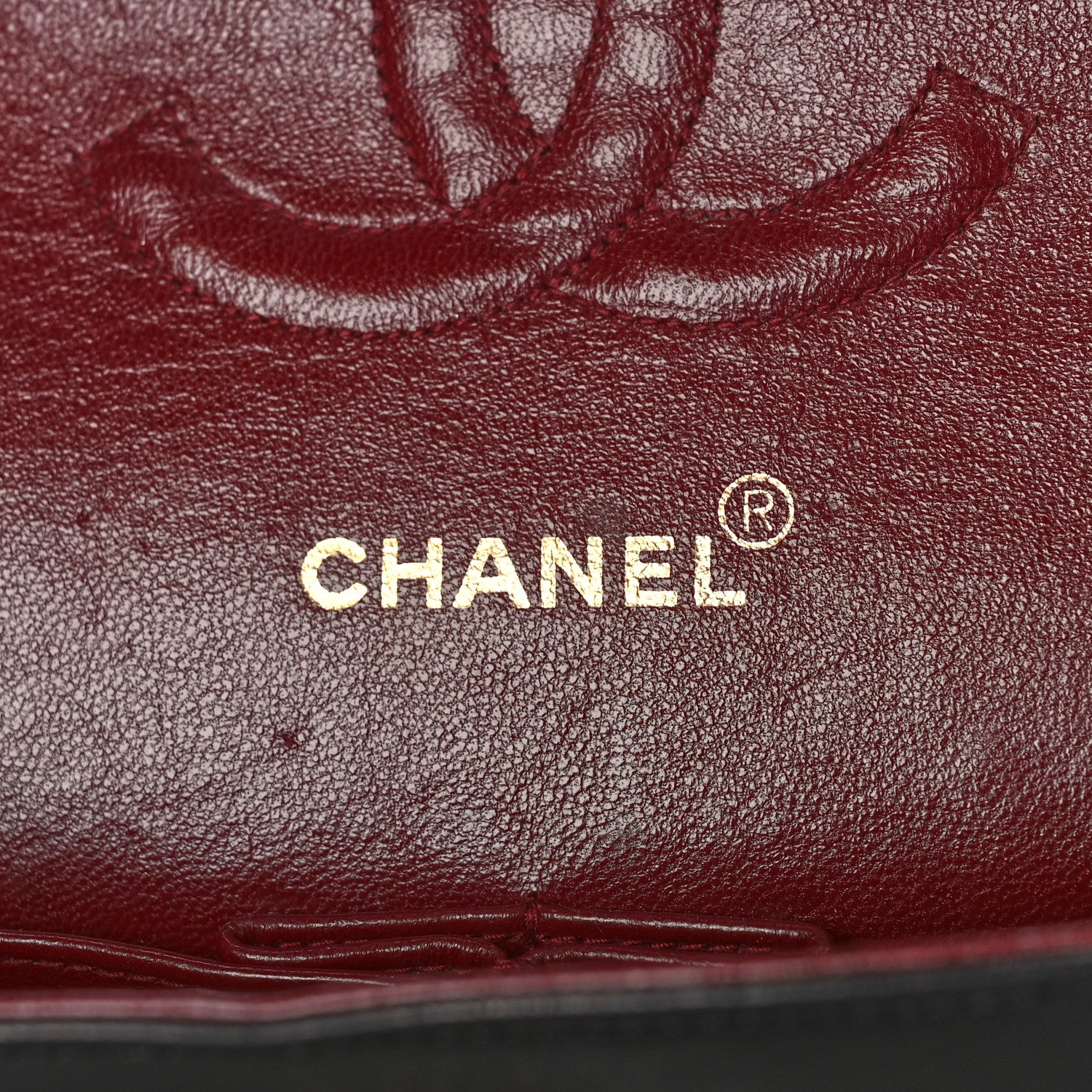 Chanel Lambskin Quilted Medium Double Flap Black 7 of 15