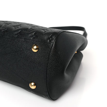 Louis Vuitton Empreinte Montaigne MM Black 8 of 9