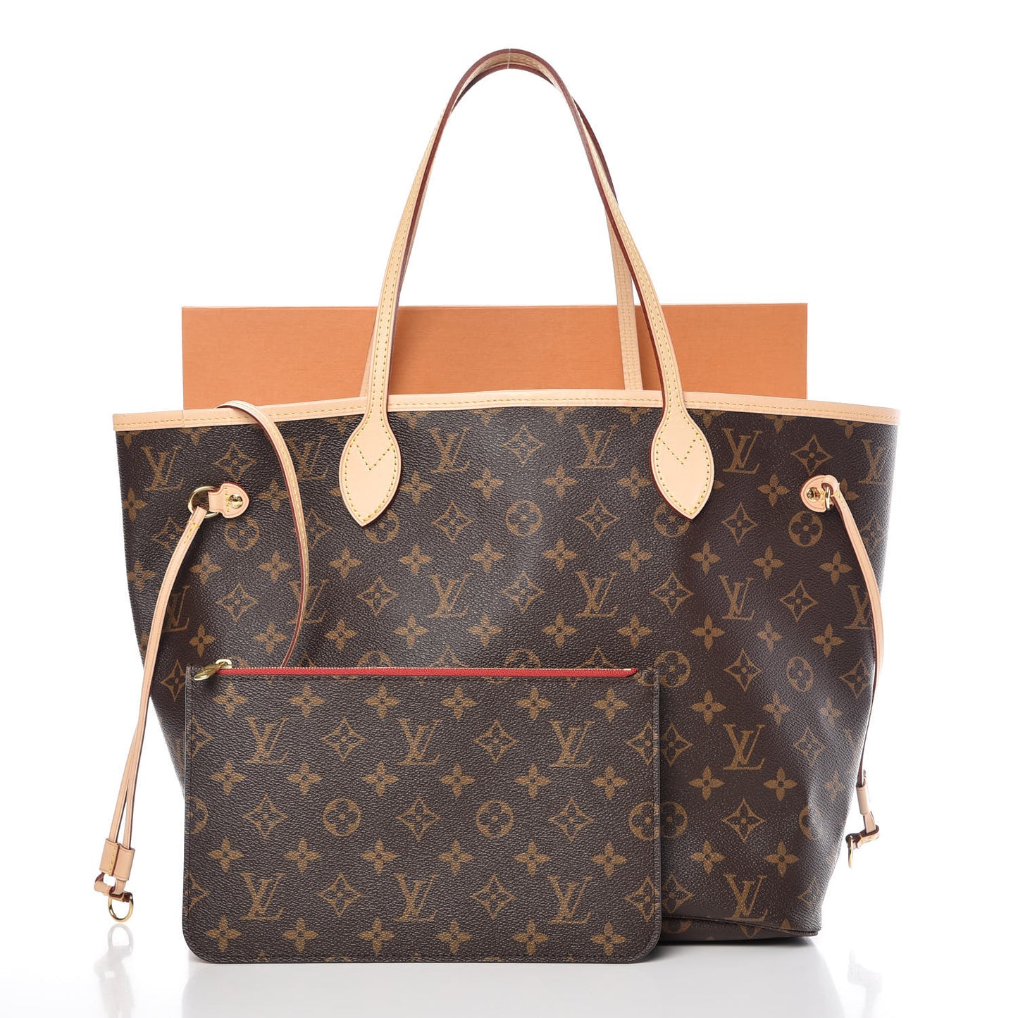 Monogram Neo Neverfull MM Cherry