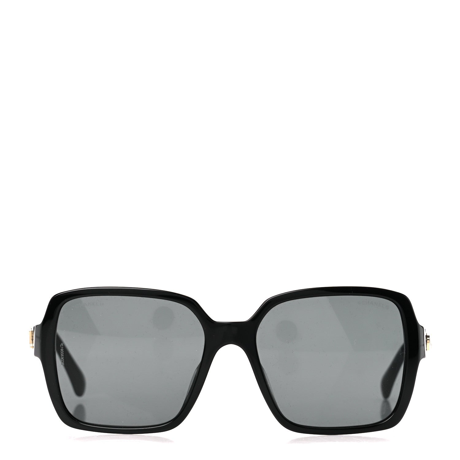 Chanel Acetate Square Sunglasses 5408-A Black 2 of 8