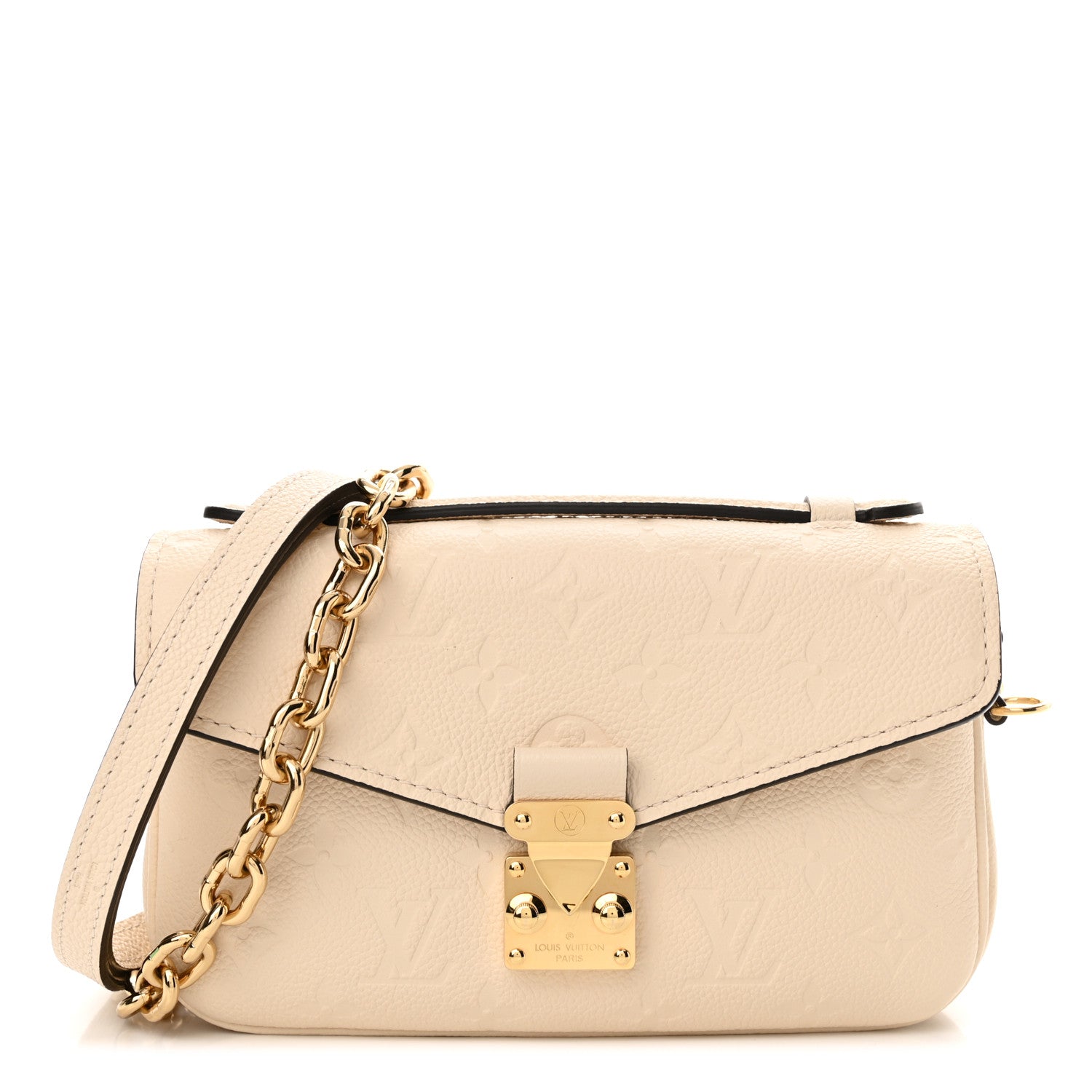 Louis Vuitton Empreinte Pochette Metis East West Cream 1 of 9