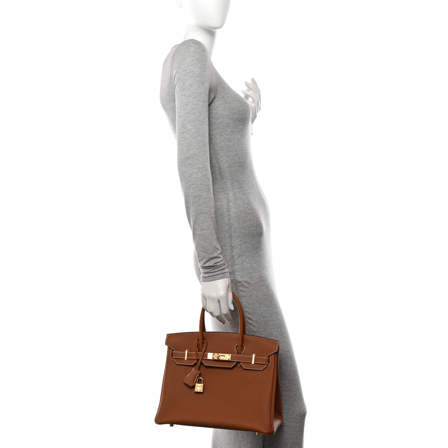 Hermes Togo Birkin 30 Gold 2 of 12