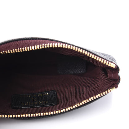 Chanel Caviar Quilted Small Cosmetic Case Black 5 of 10
