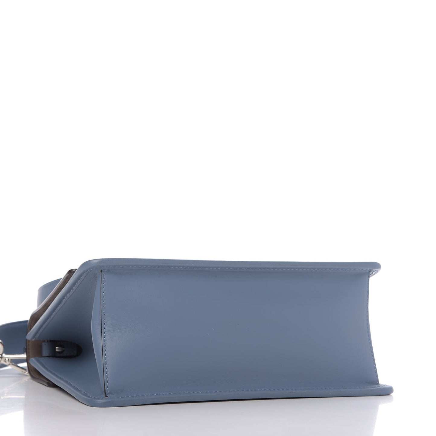 Vitello Century Opaco F is Fendi Kan I Shoulder Bag Ceruleo
