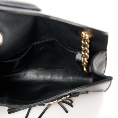 Gucci Smooth Calfskin Small Emily Chain Shoulder Bag Black 5 of 11