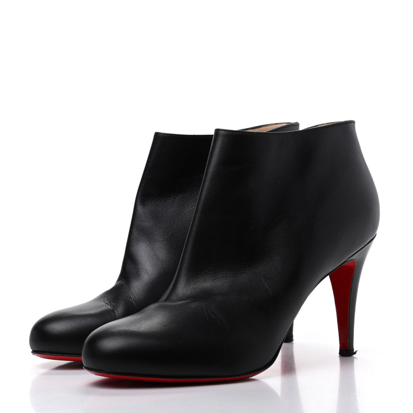 Calfskin Belle 85 Ankle Boots 39 Black