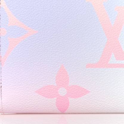 Louis Vuitton Monogram Giant Spring In The City Zippy Wallet Sunrise Pastel 9 of 10