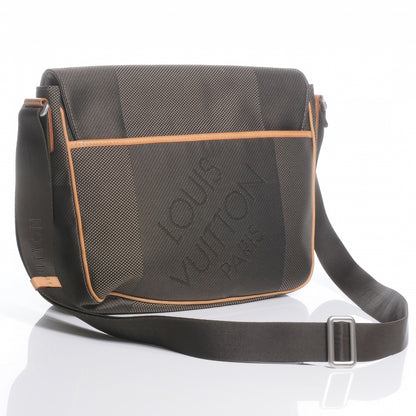 Louis Vuitton Damier Geant Messenger Bag Terre 3 of 7